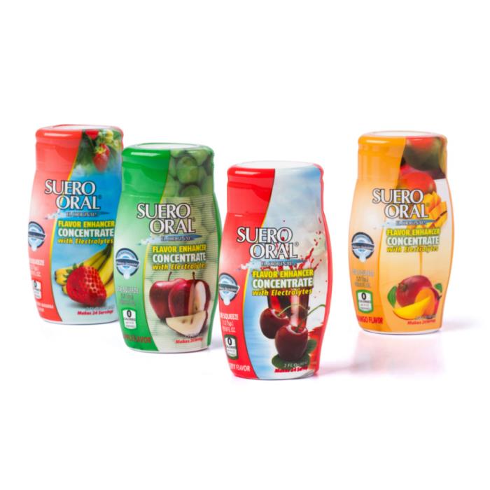 Suero Oral® Inc. Expands its Market Reach by Adding New Beverage Additive Packaging